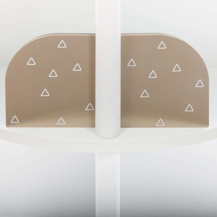 Atmosphera for kids, regał na książki, okrągły