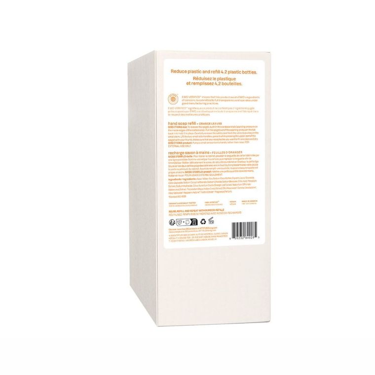 Attitude, mydło do rąk, Orange Leaves, 2L