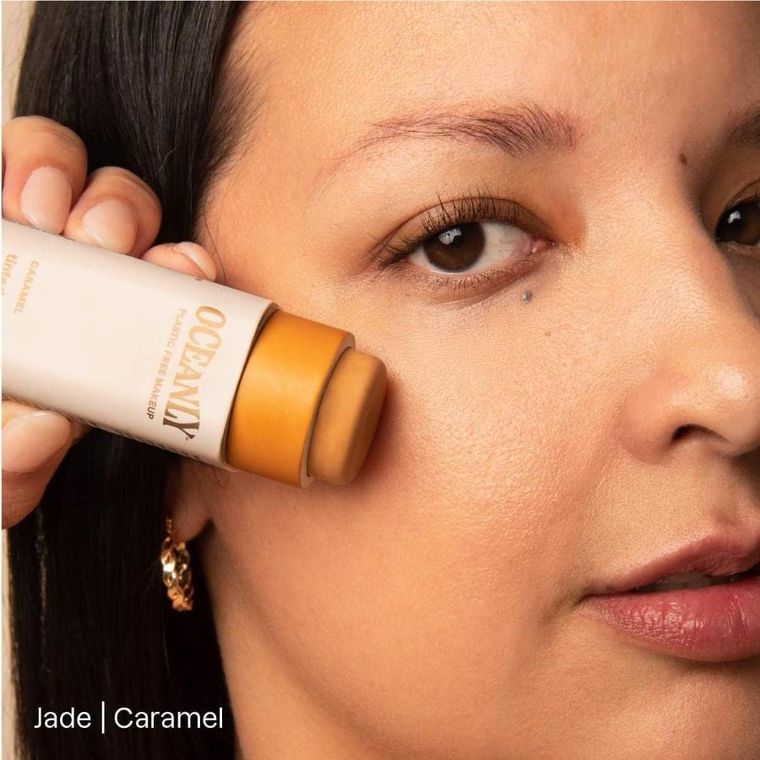 Attitude, Oceanly, olejek koloryzujący, tined oil serum, Caramel, 12 g