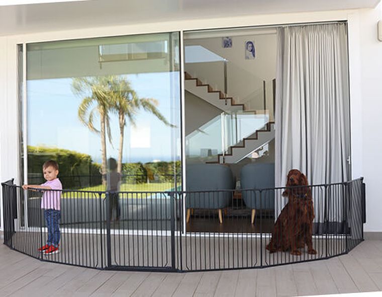 Baby Dan, Carl Wide XX, bramka ochronna zewnętrzna, czarna