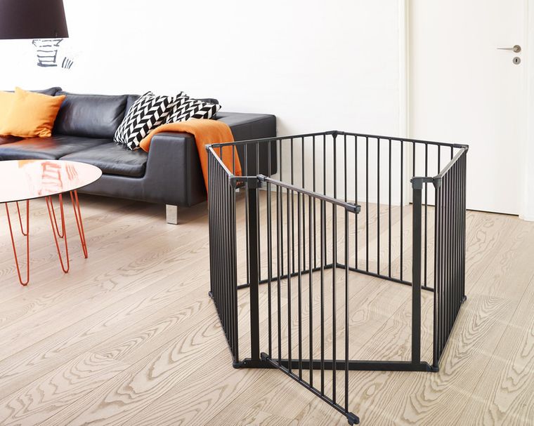 Baby Dan, Flex XXL, osłona kominka, czarny