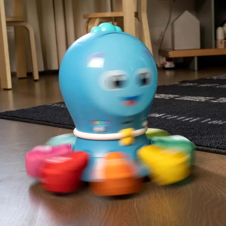 Baby Einstein, Go Opus Go, zabawka interaktywna ośmiorniczka 4w1, 3m+