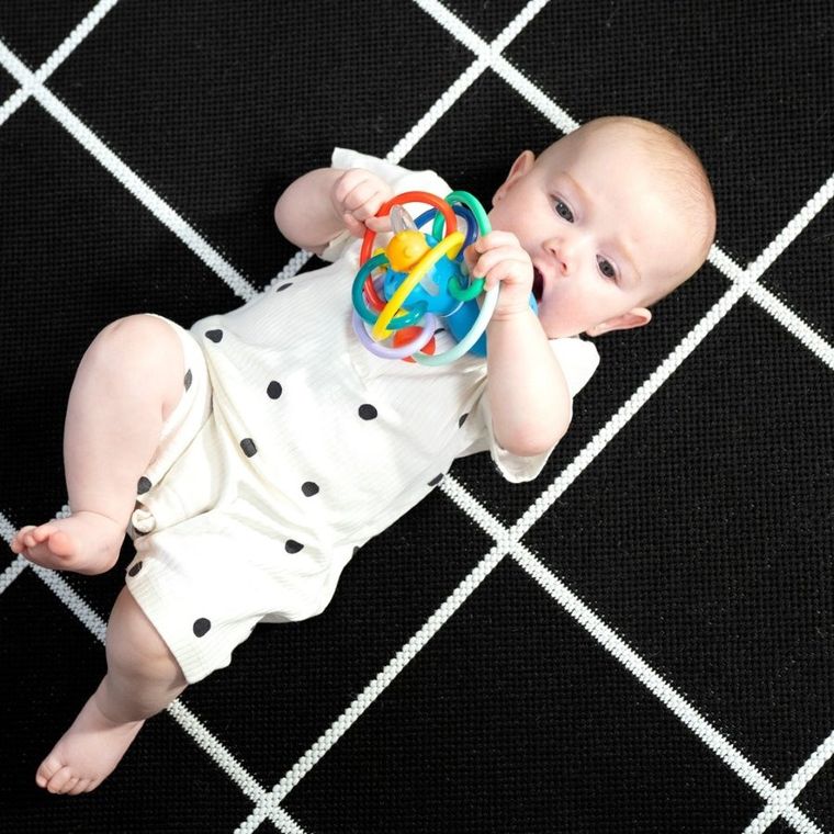 Baby Einstein, Opus’s Shake & Soothe, ośmiornica, gryzak z grzechotką