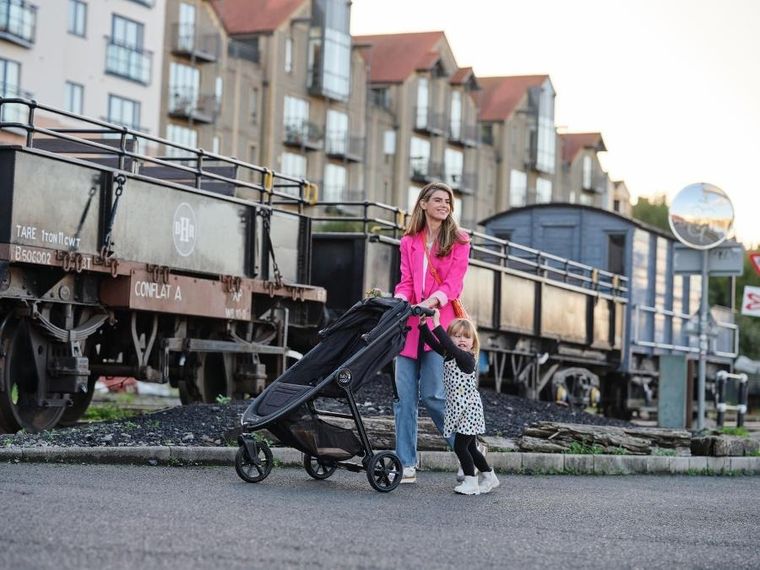 Baby Jogger, City Mini Gt2 2w1, wózek spacerowy z gondolą, opulent black