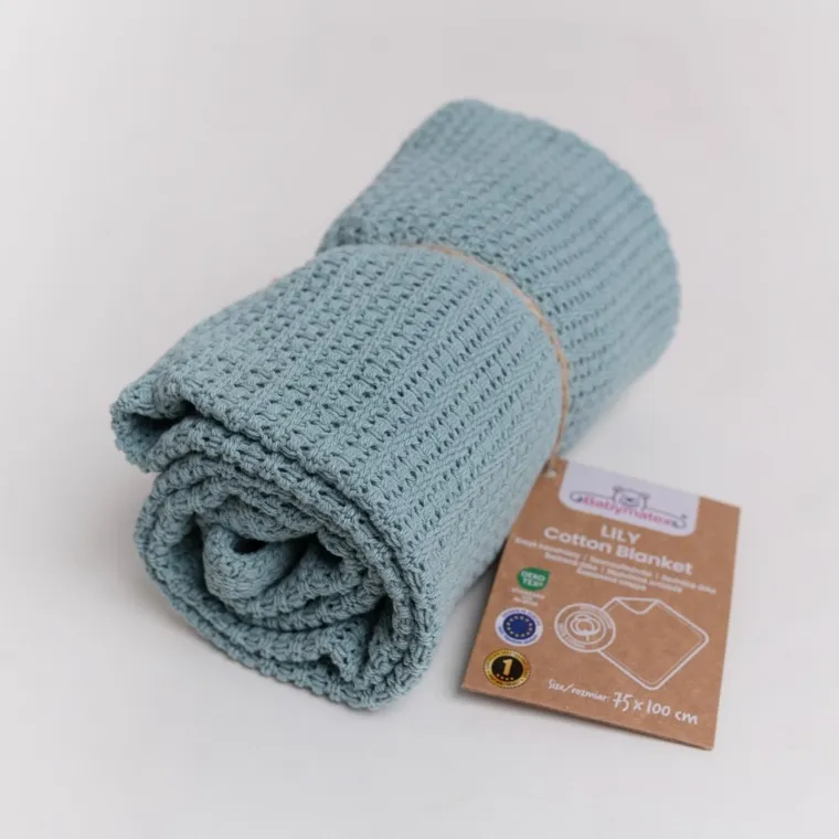 Babymatex, Lily, kocyk bawełniany, 75-100 cm