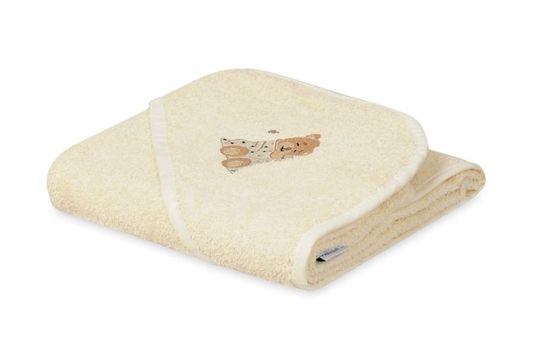 BabyMatex, Maxi, okrycie kąpielowe, niemowlęce, ecru, 100-100 cm