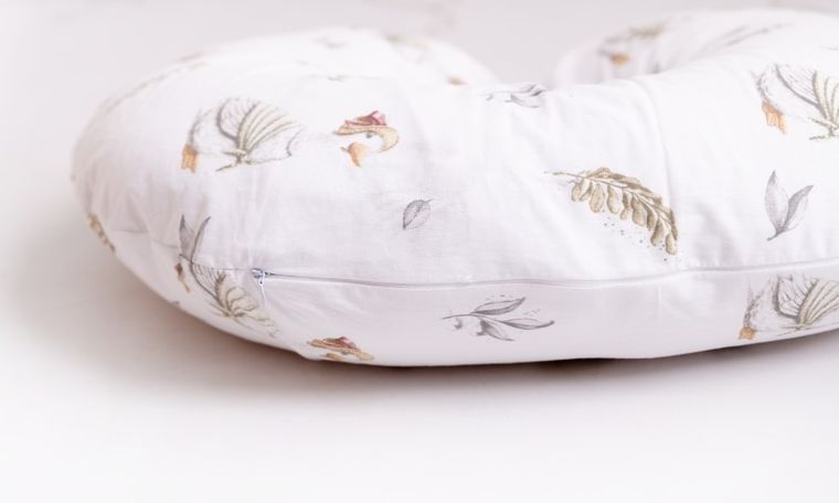 BabyMatex, MiniRelax, Gąski, poduszka do karmienia bawełniana, pozycjonująca, 150 cm