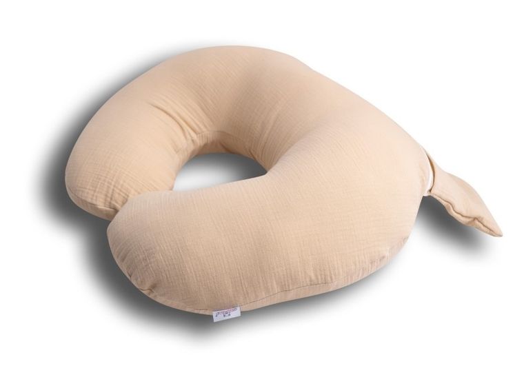 BabyMatex, poduszka do karmienia pozycjonująca, MiniRelax, brzoskwiniowa, 150 cm