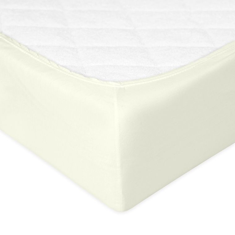 BabyMatex, prześcieradło nieprzemakalne, jersey, kremowe, 70-140 cm