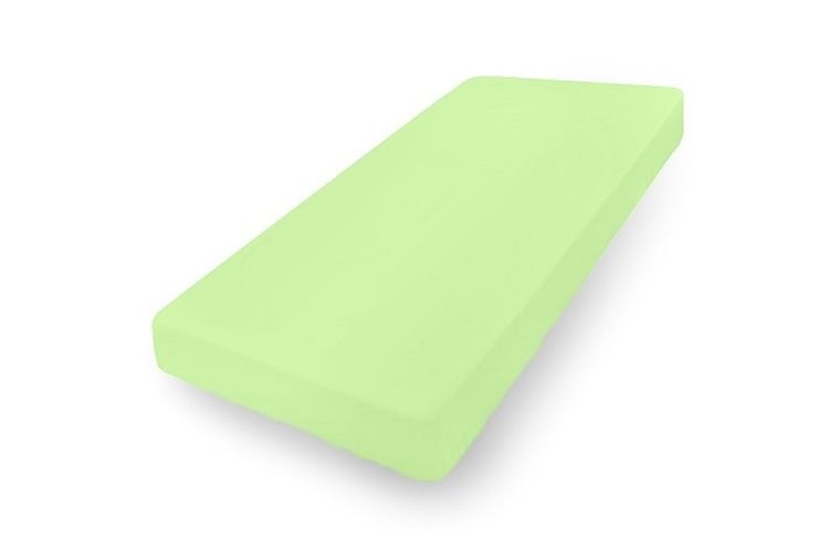 BabyMatex, prześcieradło z gumką, jersey, seledynowe, 70-140 cm