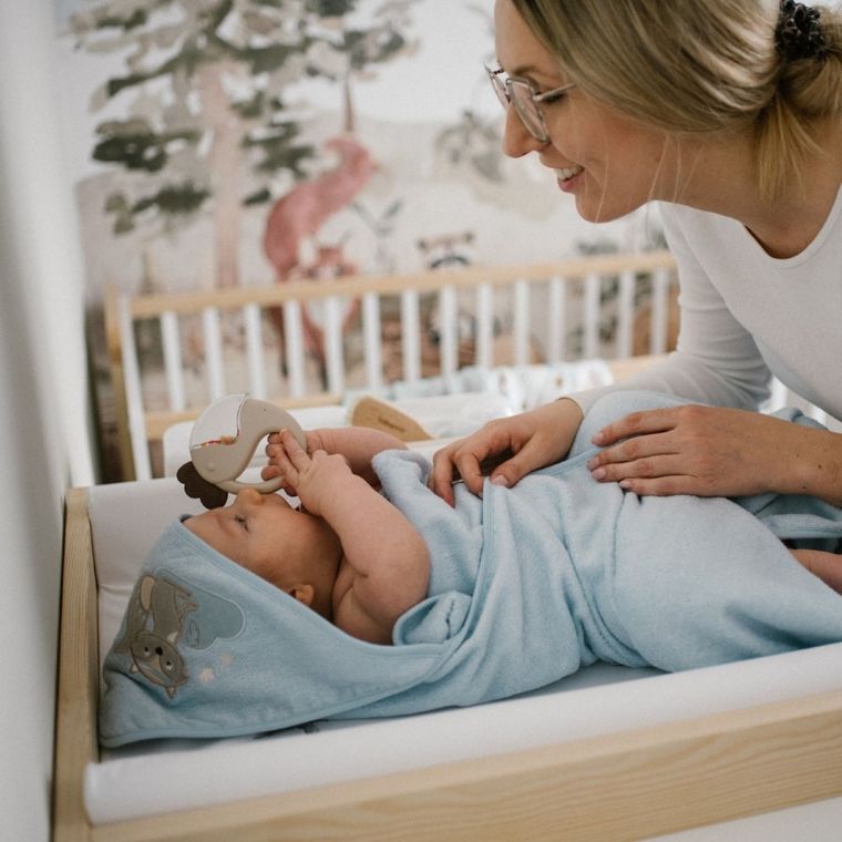 BabyOno, grzechotka, parrot