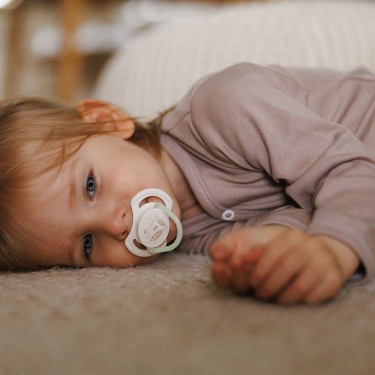 BabyOno, smoczki symetryczne, silikonowe, 18 m+