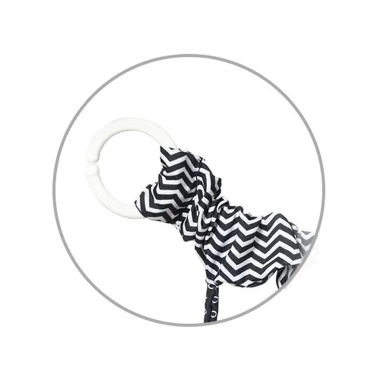 BabyOno, zawieszka do wózka i fotelika, Cheese&Skip