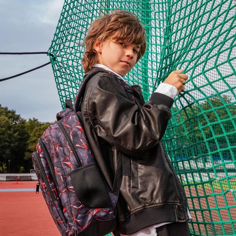 BackUp, plecak szkolny, 3-komorowy, Blaze