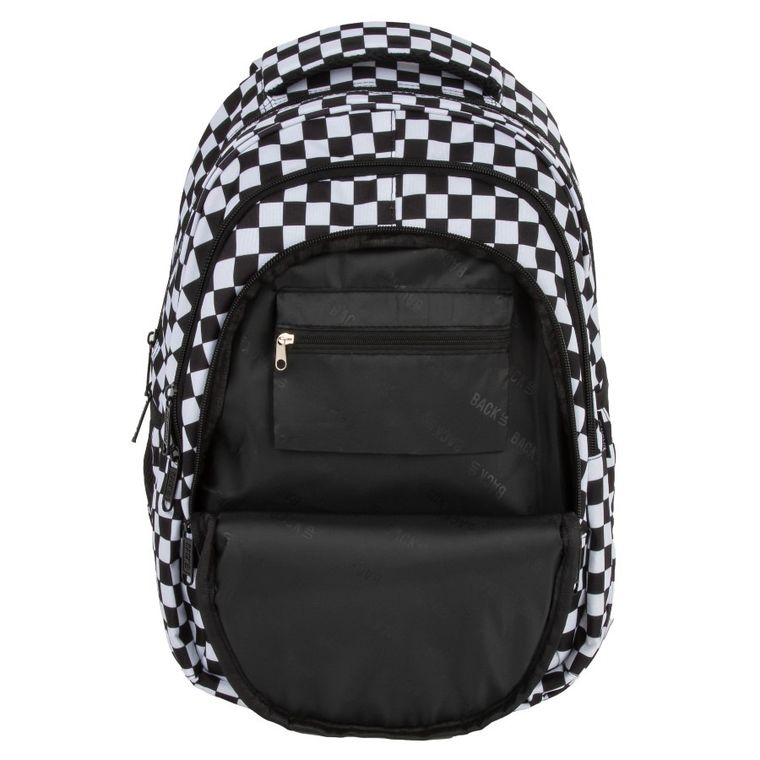 BackUp, plecak szkolny, 3-komorowy, Szachownica
