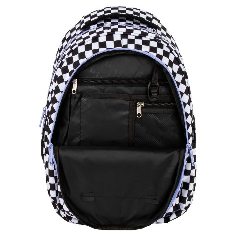 BackUp, plecak szkolny, 3-komorowy, Szachownica F