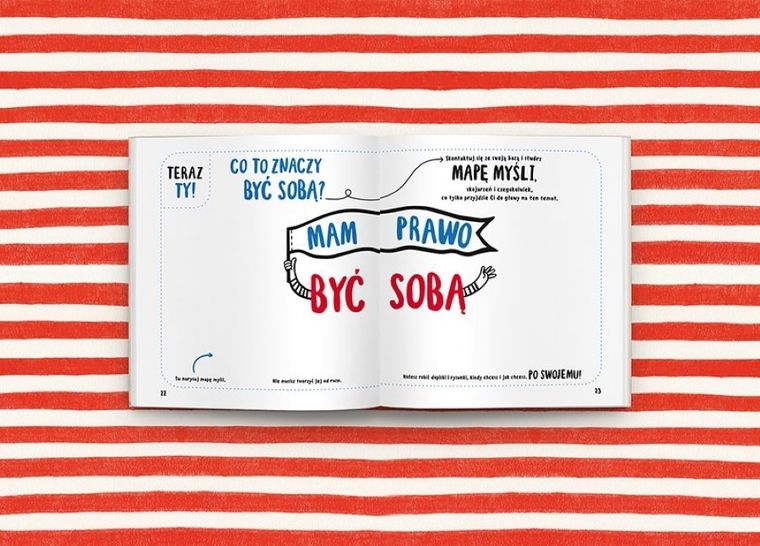Bądź sobą, Pinku. Książka o asertywności i stawianiu granic dla dzieci i rodziców trochę też