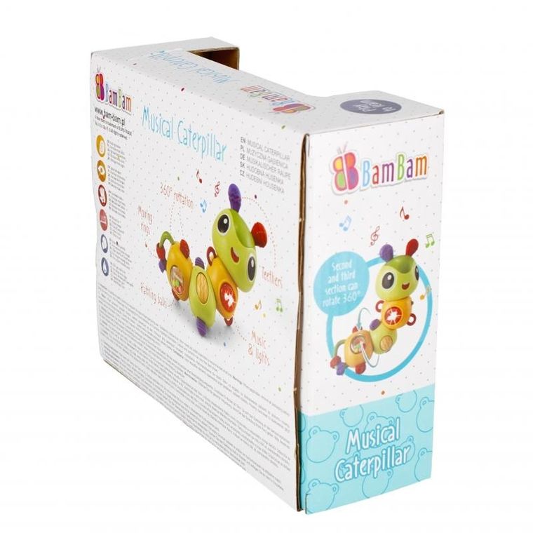 Bam Bam, Muzyczna gąsienica, zabawka interaktywna