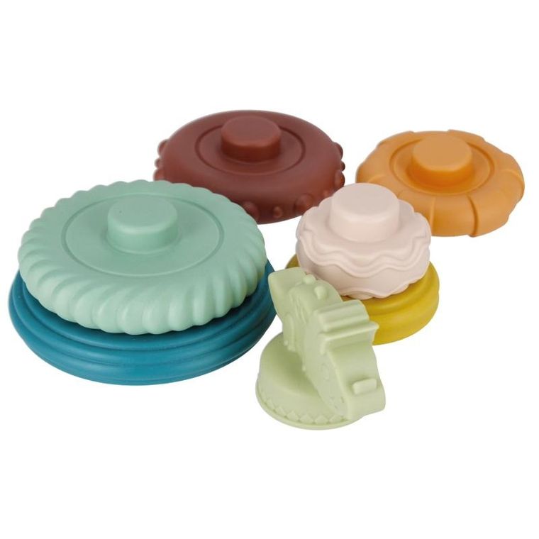 Bam Bam, piramidka, pastelowa