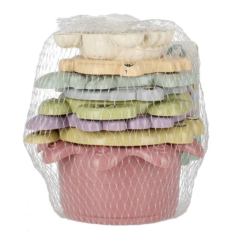 Bam Bam, wieża, kubeczki do układania, 2w1