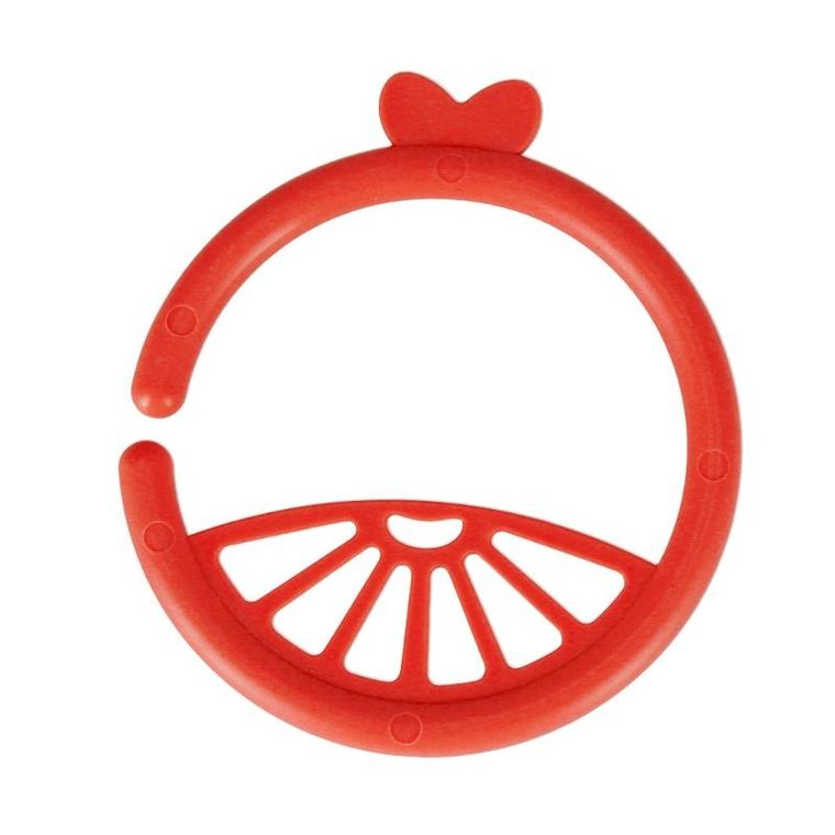 BamBam, zabawka sensoryczna, krążki owoce, 16 elementów