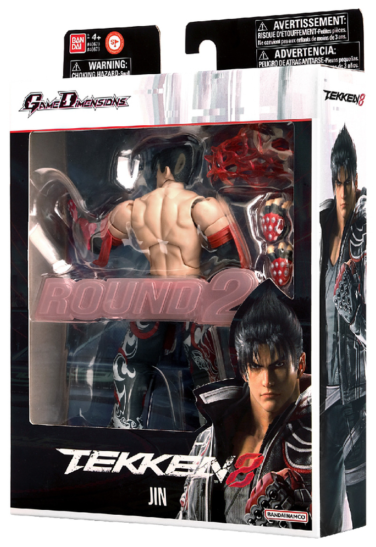 Bandai, Game Dimensions Tekken, Jin Kazama, figurka kolekcjonerska