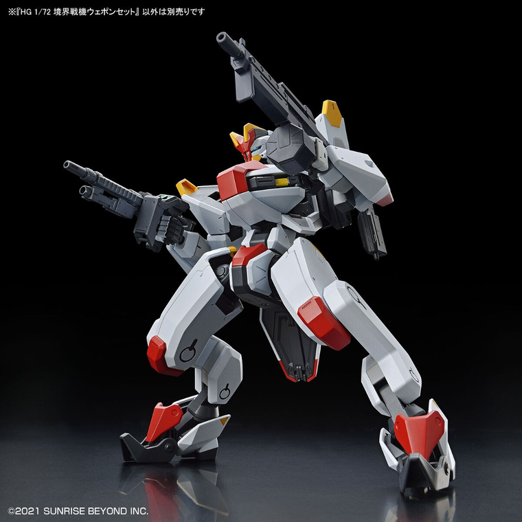 Bandai, HG, Kyoukai Senki Amaim Warrior Weapon Set, model kolekcjonerski do składania, 1:72