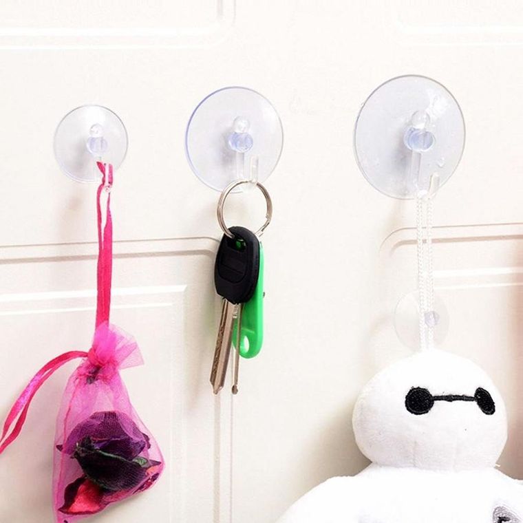 Bathroom Solutions, haczyk z przyssawką, 8 szt.