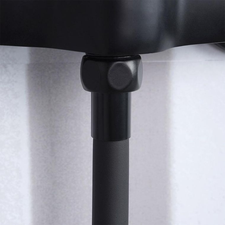 Bathroom Solutions, wąż prysznicowy, czarny, 150 cm