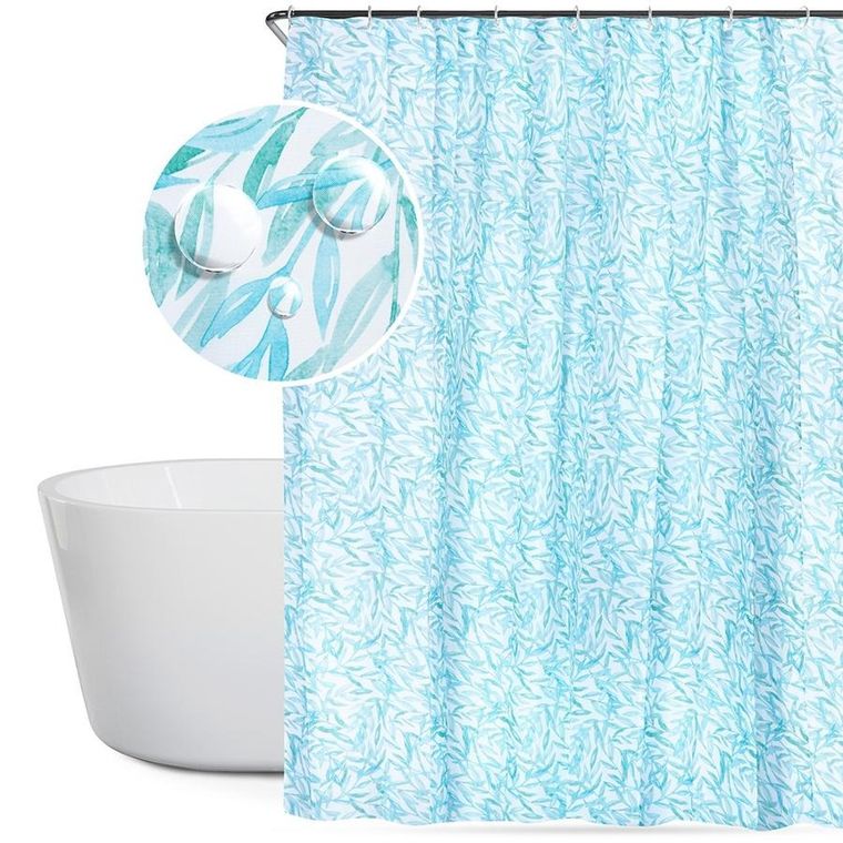 Bathroom Solutions, zasłona prysznicowa, haczyki, 180-200 cm