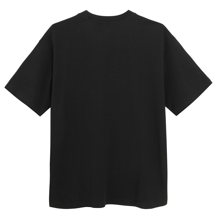 Bawełniany t-shirt basic o kroju oversize NOWEAR