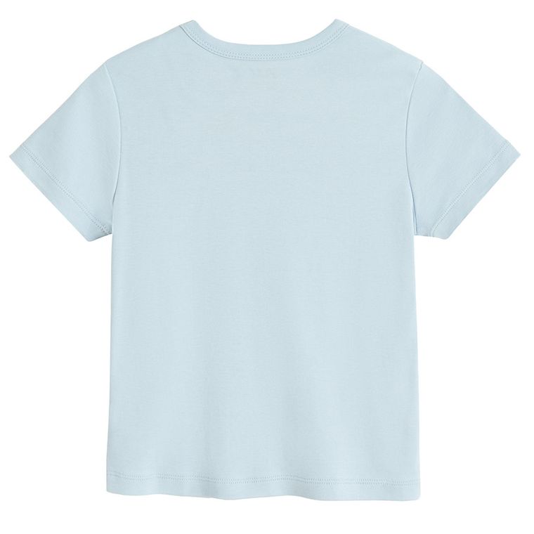 Bawełniany t-shirt o krótszym kroju NOWEAR