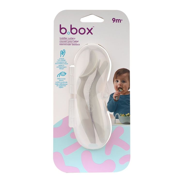 b.box, pierwsze sztućce BLW dla niemowląt, latte