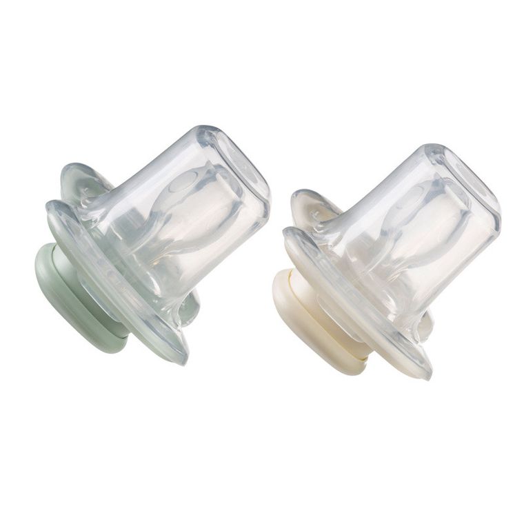 b.box, smoczek symetryczny, 6m+, szałwia/wanilia, 2 szt.