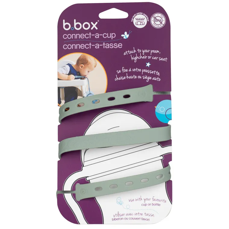 b.box, smycz do bidonu, szałwiowa