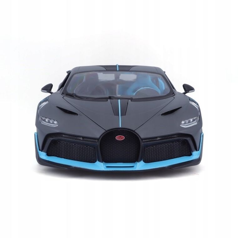 Bburago, Bugatti Divo Flat, model pojazdu, 1:18, Dark Grey