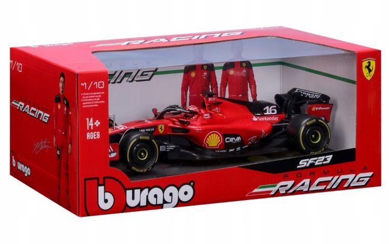 Bburago, Ferrari Racing, 2023 Season Car, model pojazdu, 1:18