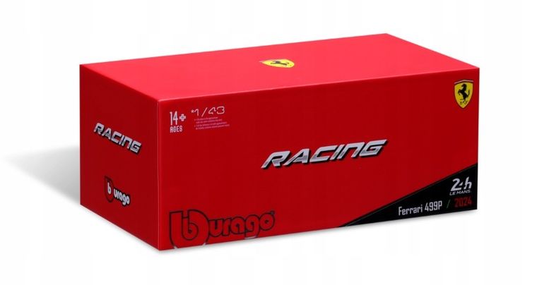 Bburago, Ferrari Racing 499p, model pojazdu, 1:43