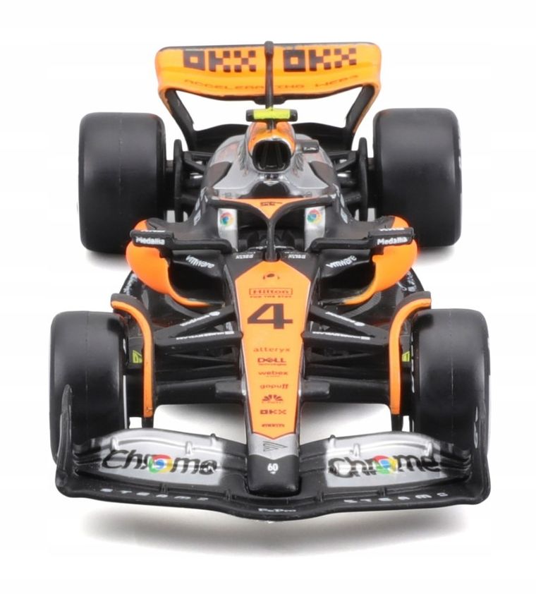 Bburago, McLaren F1 Team MCL60 Lando Norris, model pojazdu wyścigowego, 1:43