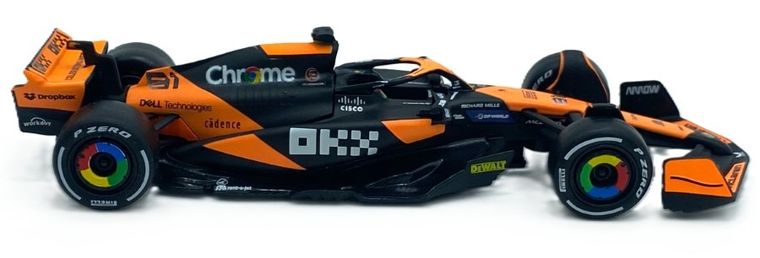 Bburago, McLaren MCL38 2024, bolidy F1, modele pojazdów, 1:43