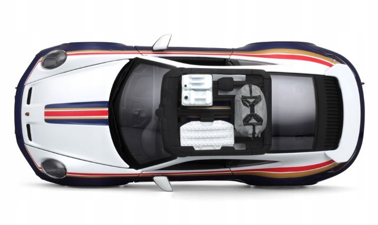 Bburago, Racing, Porsche 911 Dakar Met. Blue 953, model pojazdu, 1:24