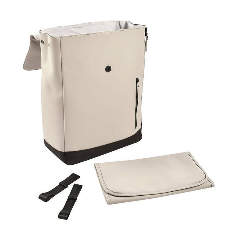 Beaba, Oslo, plecak dla rodzica, do wózka, Clay