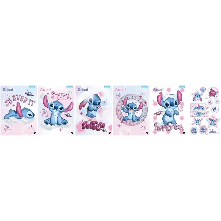 Beniamin, Lilo i Stitch, wkłady do segregatora, A5, 13 szt.