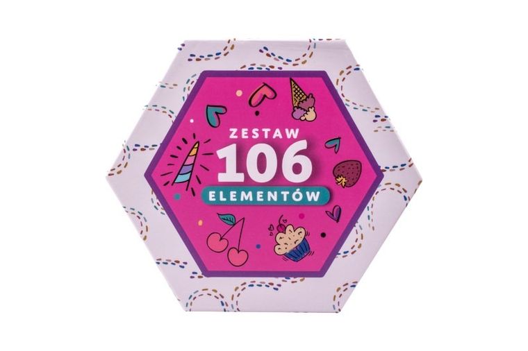 Beniamin, zestaw artystyczny, 106 elementów