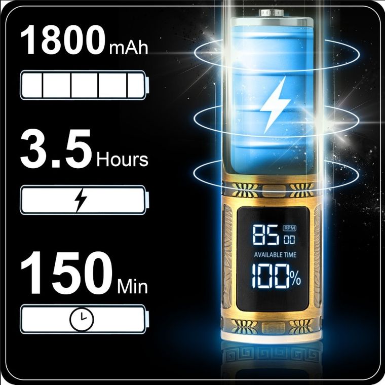 Berdsen, Barber, maszynka do strzyżenia włosów, złota, BD-261