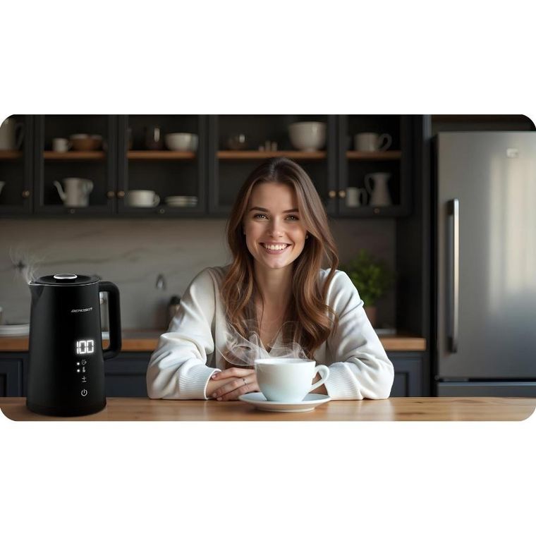 Berdsen, czajnik elektryczny, czarny, 1,7l, BD-709