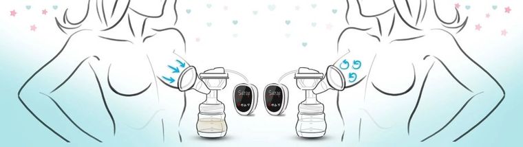 Berdsen, dwufazowy laktator elektryczny, błękitny