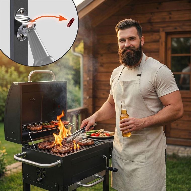 Berdsen, grill węglowy, BD-894