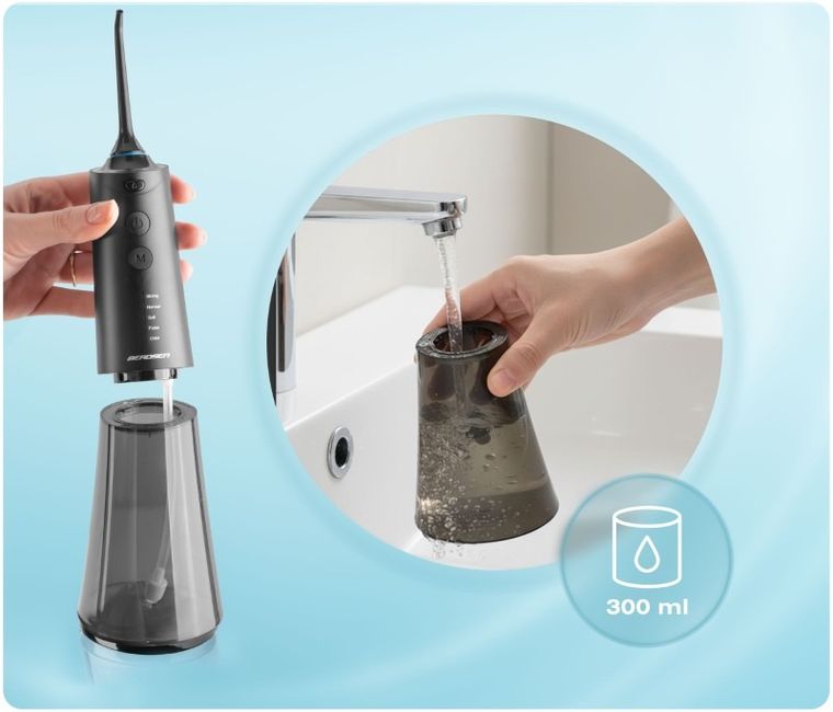 Berdsen, irygator dentystyczny, bezprzewodowy