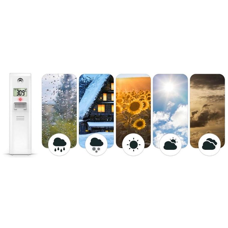 Berdsen, nadajnik do stacji pogodowej, biały